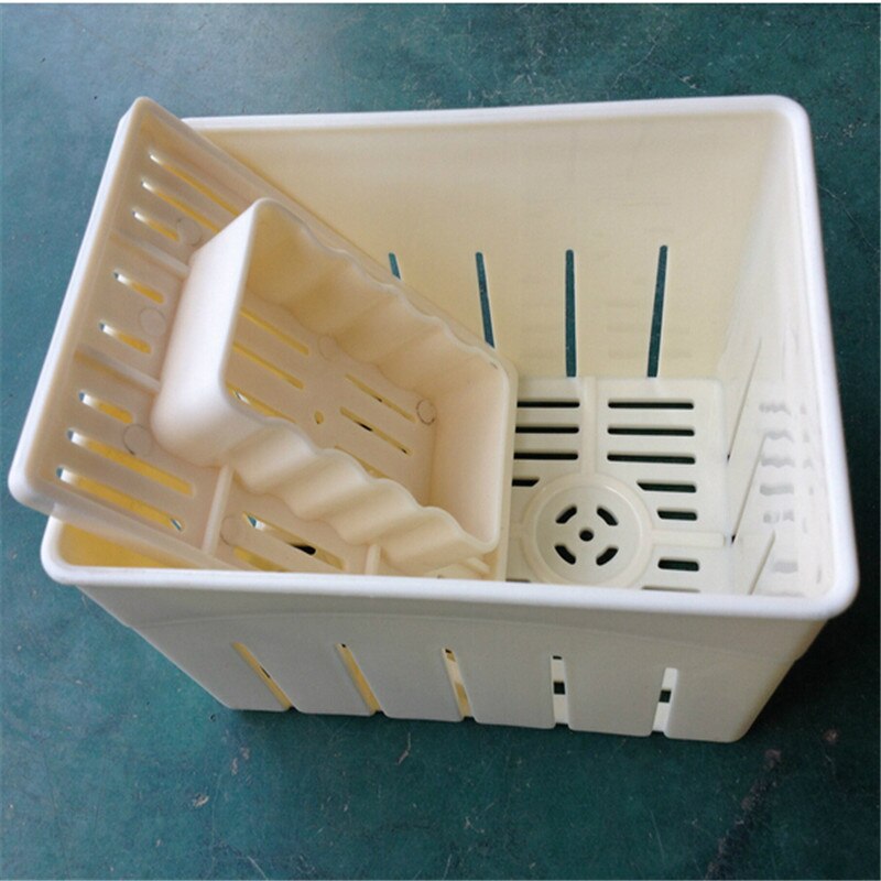 Bricolage en plastique Tofu presse moule maison Tofu moule soja caillé Tofu faisant moule avec fromage tissu cuisine ensemble d'outils de cuisson