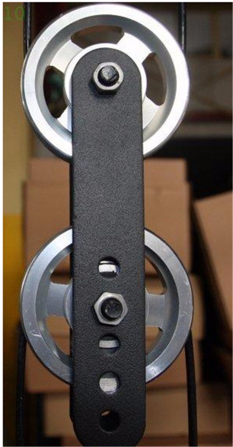 Câble de roue de poulie en alliage d&#39;aluminium, diamètre universel 73mm 88mm 95mm 110mm 114mm, pièce d&#39;équipement de Fitness