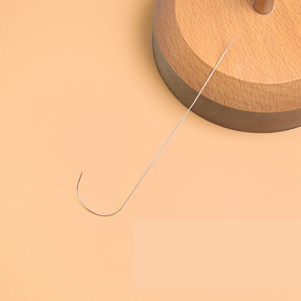 1/3 Pcs Curved Beading Needles Stainless Steel Curved Beading Needles For DIY Jewelry Making Sewing Tools: 1pcs D