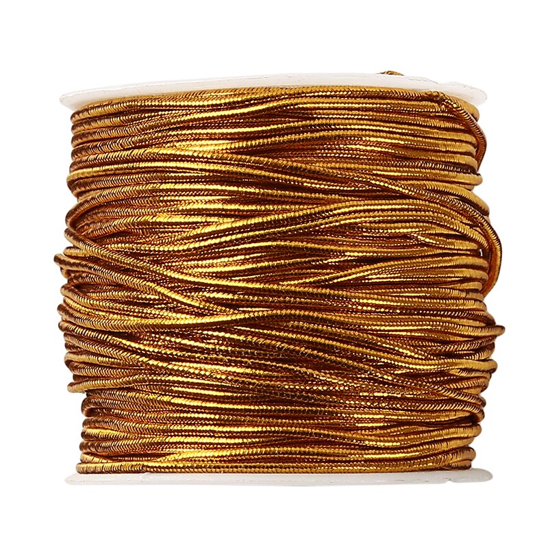 Elastic Gold Silk Rope Ribbon Packaging Rope Handm... – Grandado
