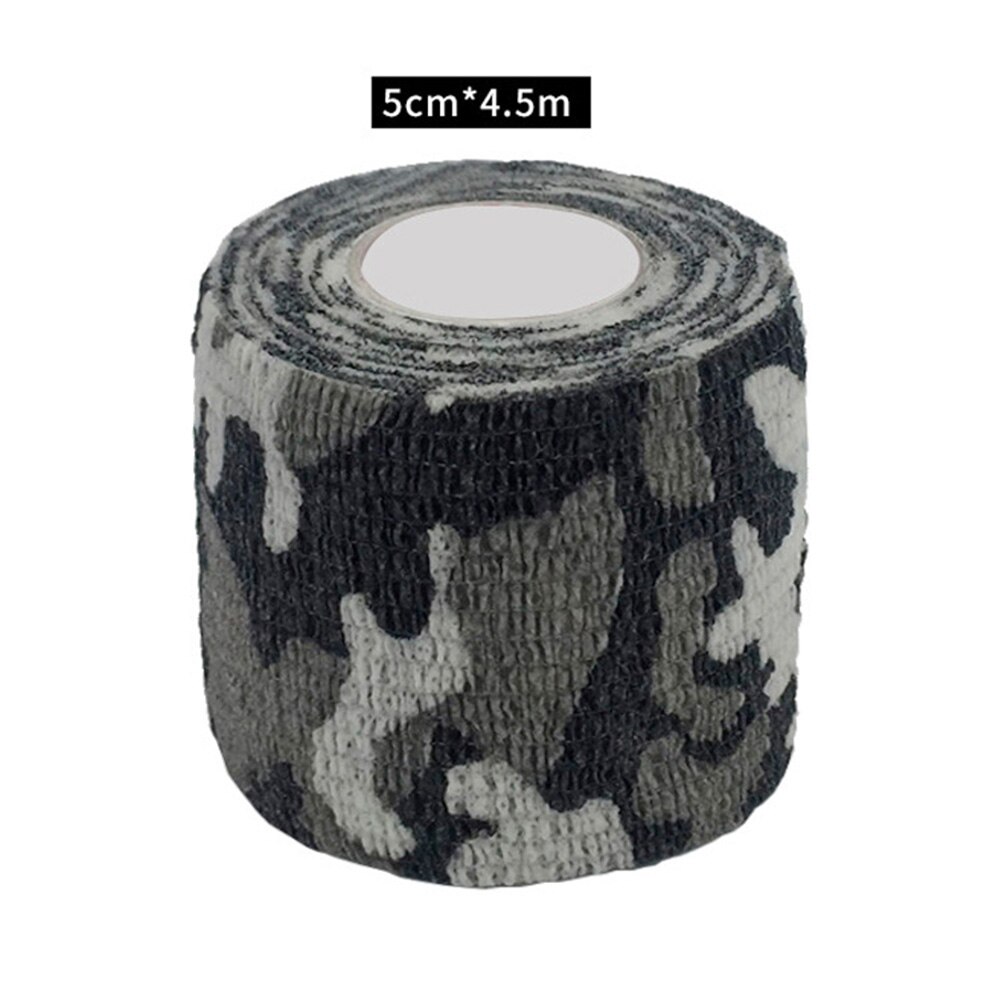 Namvo camouflage tape fabric wrap, self-adhesive non-woven camouflage wrap, rifle gun hunting camouflage invisible tape, suitable for outdoor, military, bicycle, camping, etc. 4.5M - Anti-camoufla