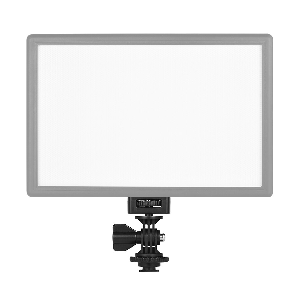 Andoer Einstellbare Kalten Shoe Mount Adapter mit 1/4 "Schraube für Viltrox DC-90 DC-70 DC-50 Monitor L132T L116T LED video Licht