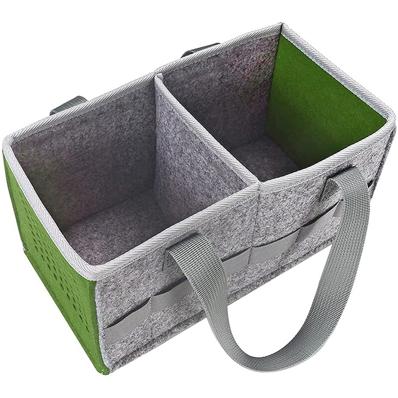 Sac pour ensemble de démarreur Toniebox, housse de protection de sac de grande capacité, sac de transport avec sac de rangement de poignée pour Toniebox: Green
