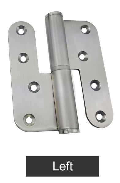 4 inch detachable, L-shaped hinge Round corner release hing,stainless steel , e,mechanical equipment hinged,industrial hinge: Left