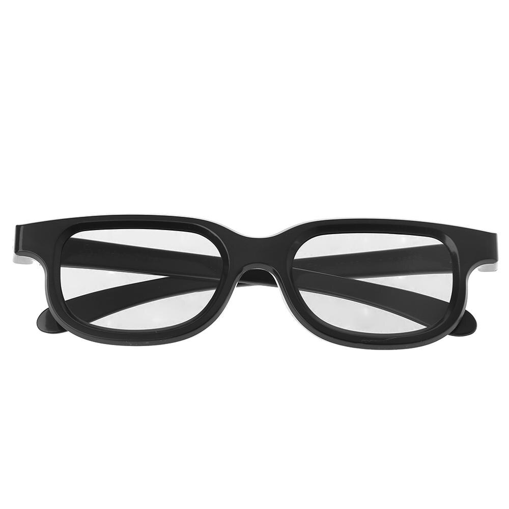 Circular Polarized Passive 3D Glasses Stereo Black For 3D TV Real D IMAX Cinemas-27#/CC