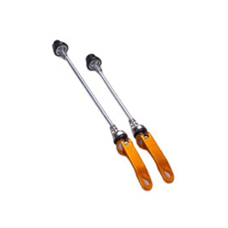 145/175mm MTB strada bicicletta clip leva assale mozzo ruota bicicletta spiedini anteriore posteriore QR asse a sgancio rapido spiedini W91C: GD