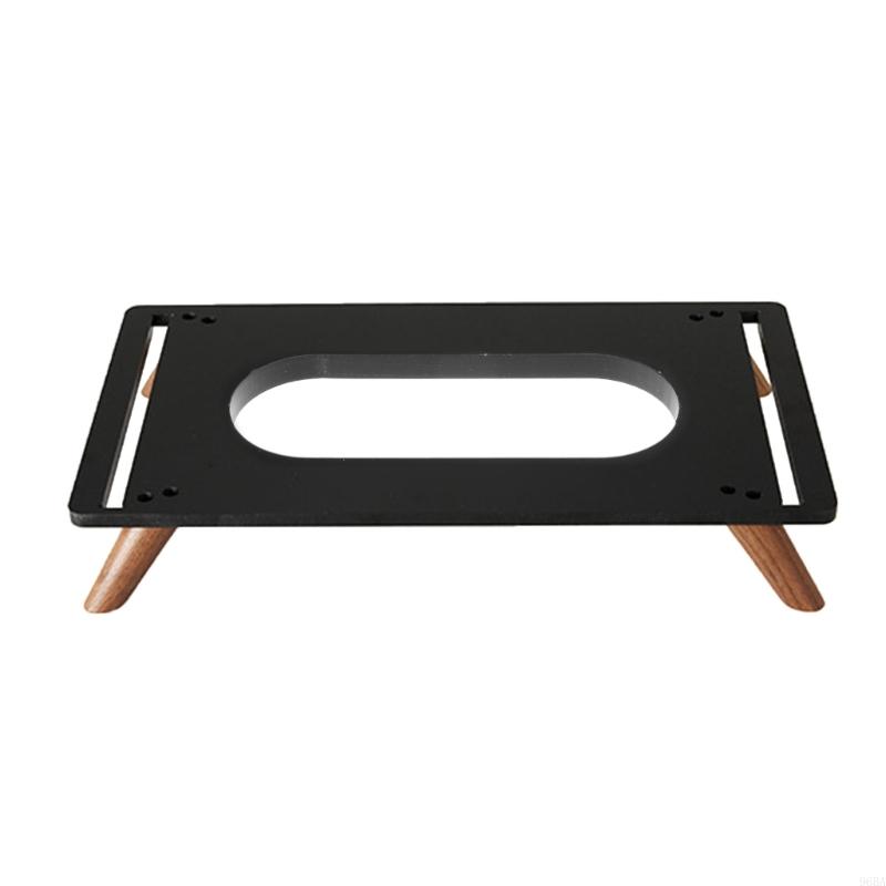 96BA Desktop Speaker Stand for Authentics 200 300 Speaker Acrylic Base Mount: WHITE