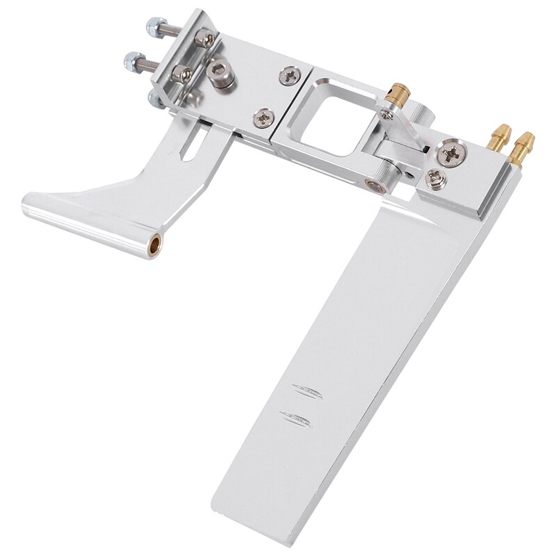 1Pcs Water Absorberen Roer Aluminium Zuig Roeren Met Staart 4Mm As Beugel Voor Kat Rc Jet Boten Onderdelen