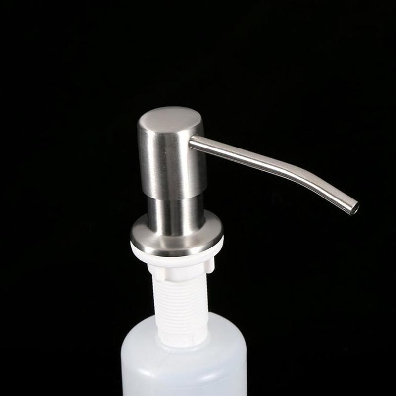 2pcs 300ml Sink Liquid Soap Bottle Dispenser Detergent Pump Bottle Essence Dispenser Washbasin Supply For Kithcen Bathroom White