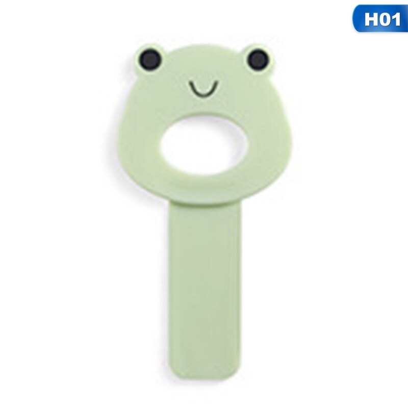 2 stuks cartoon toiletdeksel draagbaar toiletklepapparaat toiletdekselhefapparaat badkamer draagbare handgreepzitting accessoires: 1