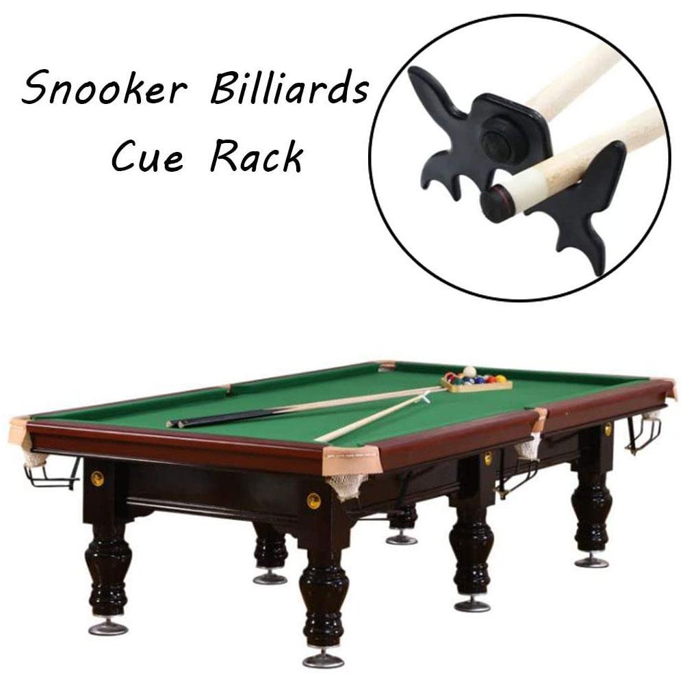 Draagbare Biljart Cue Rack Bridge Head Biljart Cross Gewei Staaf Houder Pool Cue Stick Frame Pole Rack Staaf Accessoires