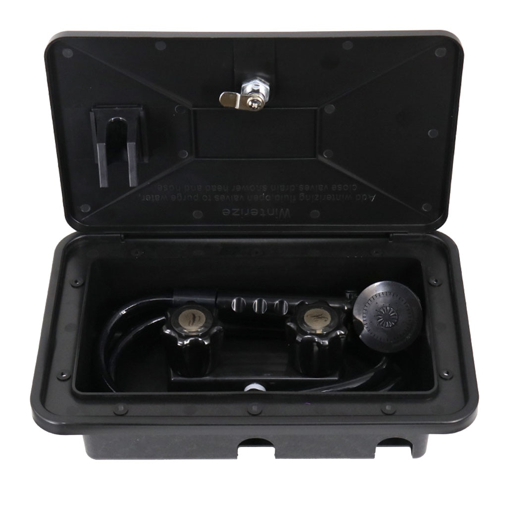 Exterior Shower Box Kit for Boat Marine Camper Motorhome Caravan