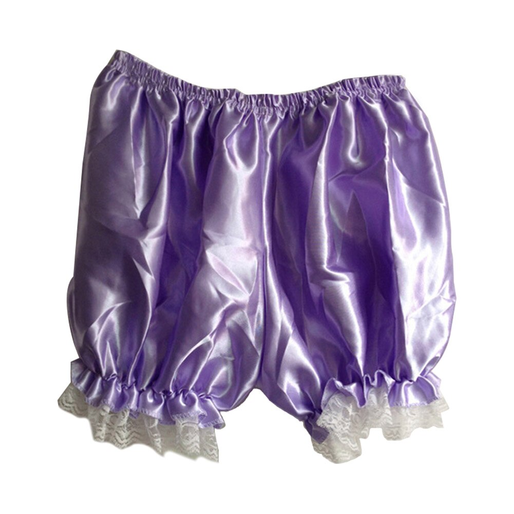 Kvinder piger sikkerheds shorts lolita cosplay blonder græskar blomstrer kort under bukser  ac889: Lilla