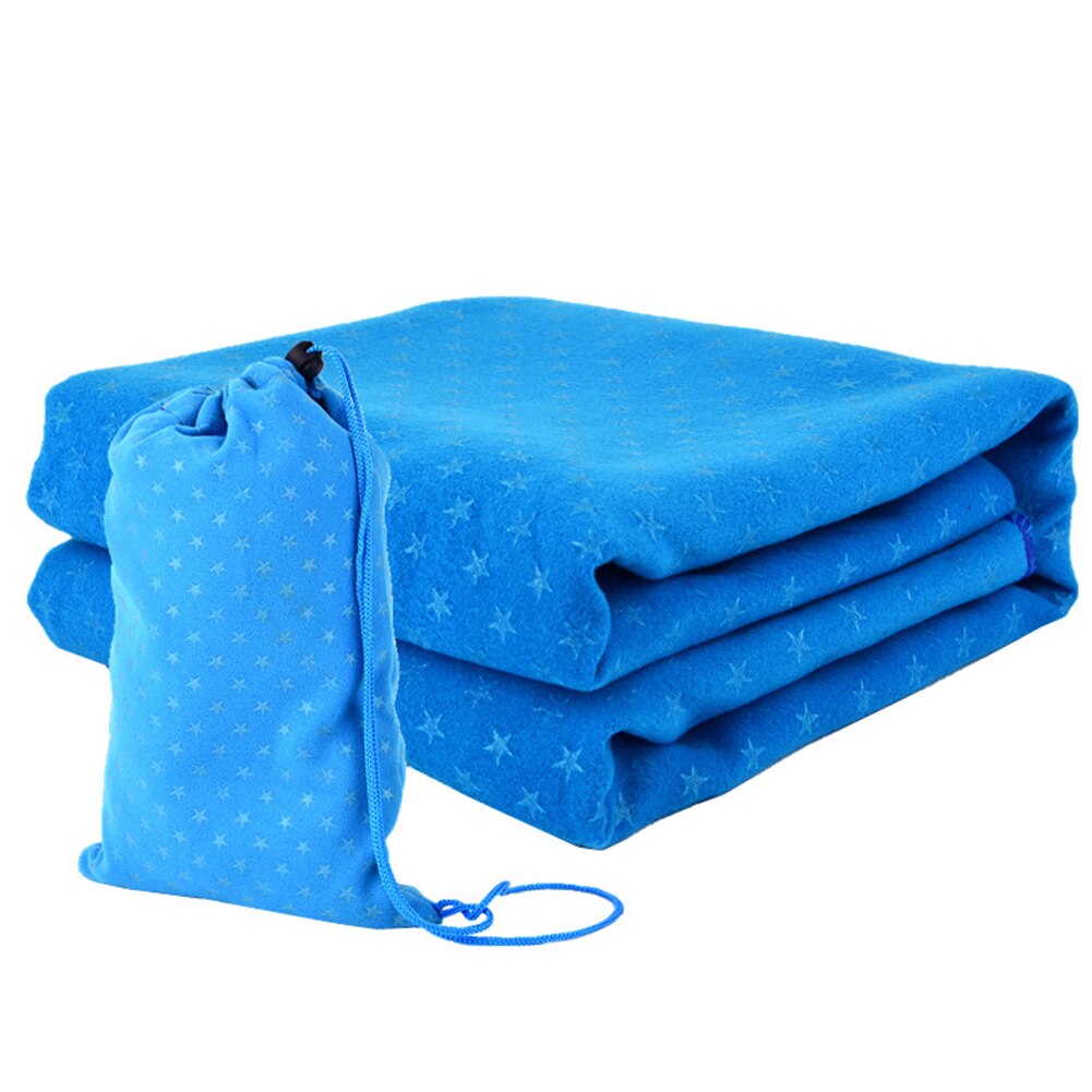Antislip katoenen yogamat, harshanddoek, zweetabsorberende handdoek voor sport, fitness, pilatesbenodigdheden