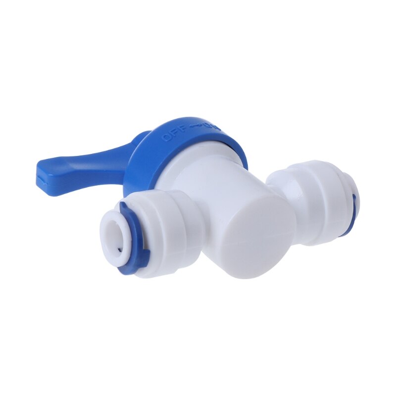 1/4'' Inline Ball Valve Quick Connect Shut off For RO Water Reverse Osmosis