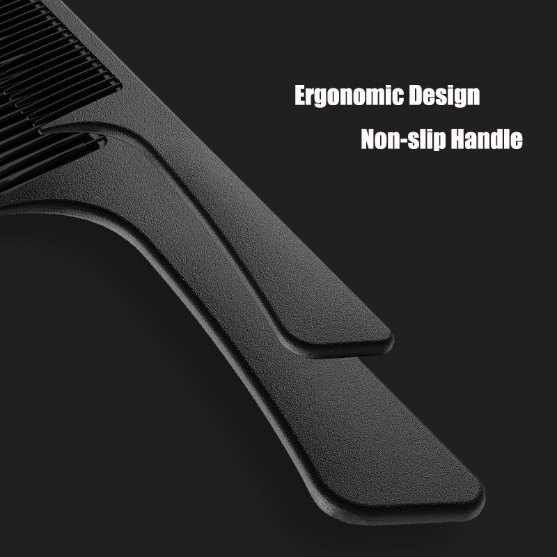 Anti-static Hairdressing Comb Carbon Fiber Tangled Straight Adult Kids Hair Comb Pro Home Salon Barber Hair Styling Comb