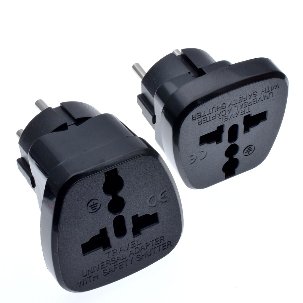 Universele EU VS UK AU japan zwitserse duitsland frankrijk naar Israël Egypte Pakistan adapter plug Type H Met Veiligheid Sluiter