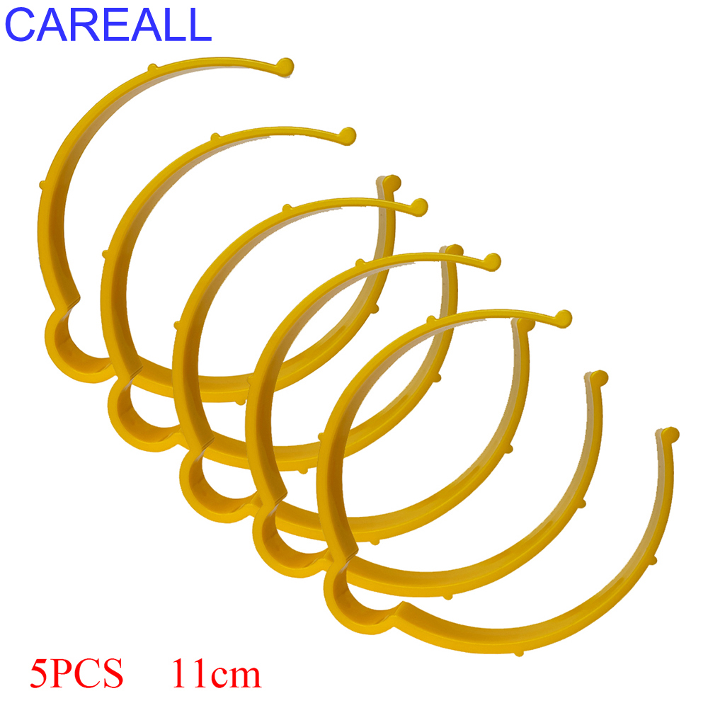 Careall 5 stücke Vinyl Auto Wrap Film Blatt Clip Aufbewahrung werkzeug für Aufkleber Aufkleber Spule Reifen Ring Fenster Tönung Roll Loop Bundle Halter: Orange