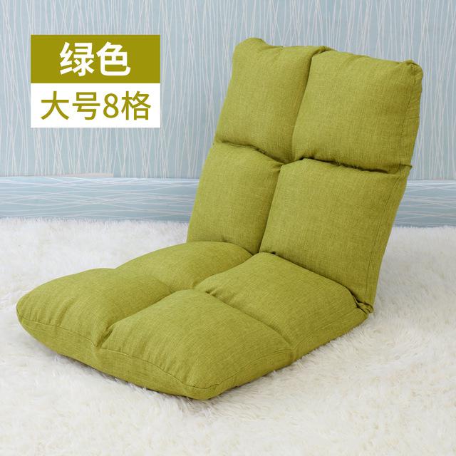 Flydbar polstret gulvstol doven sofa tatami ultrablød futon ergonomisk sofa i japansk stil med justerbar ryg i 5 positioner: 9