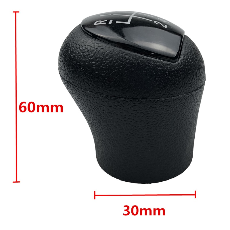 Pour Renault Twingo scénic Megane Laguna Kangoo Clio 5/6 levier de vitesse bâton pommeau de levier de vitesse en caoutchouc Durable manette de vitesse pommeau tête