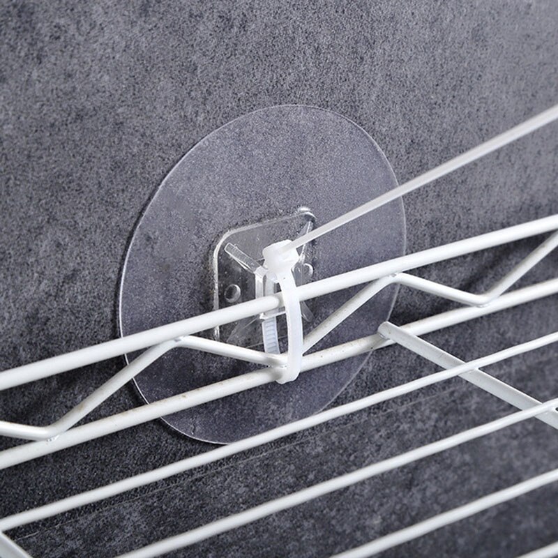 Punch-Gratis Kind Bescherming Kast Anti-Vallen Frame Houder Opening Kabelbinder Lijn Non-marking Sterke Patch vaste Haak