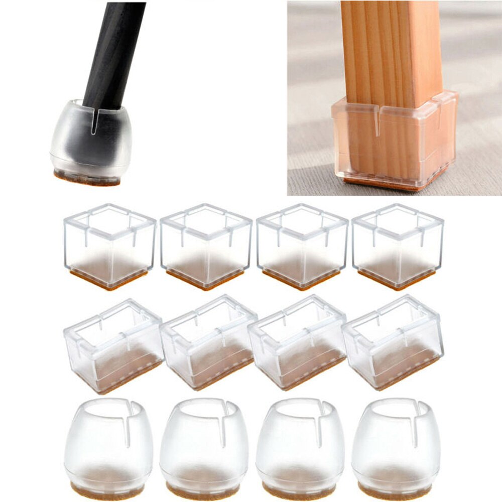 32pcs Chair Table Foot Leg Silicone Pad Floor Protect Furniture Feet Cover Home Garden Furniture Parts Feet Cover
