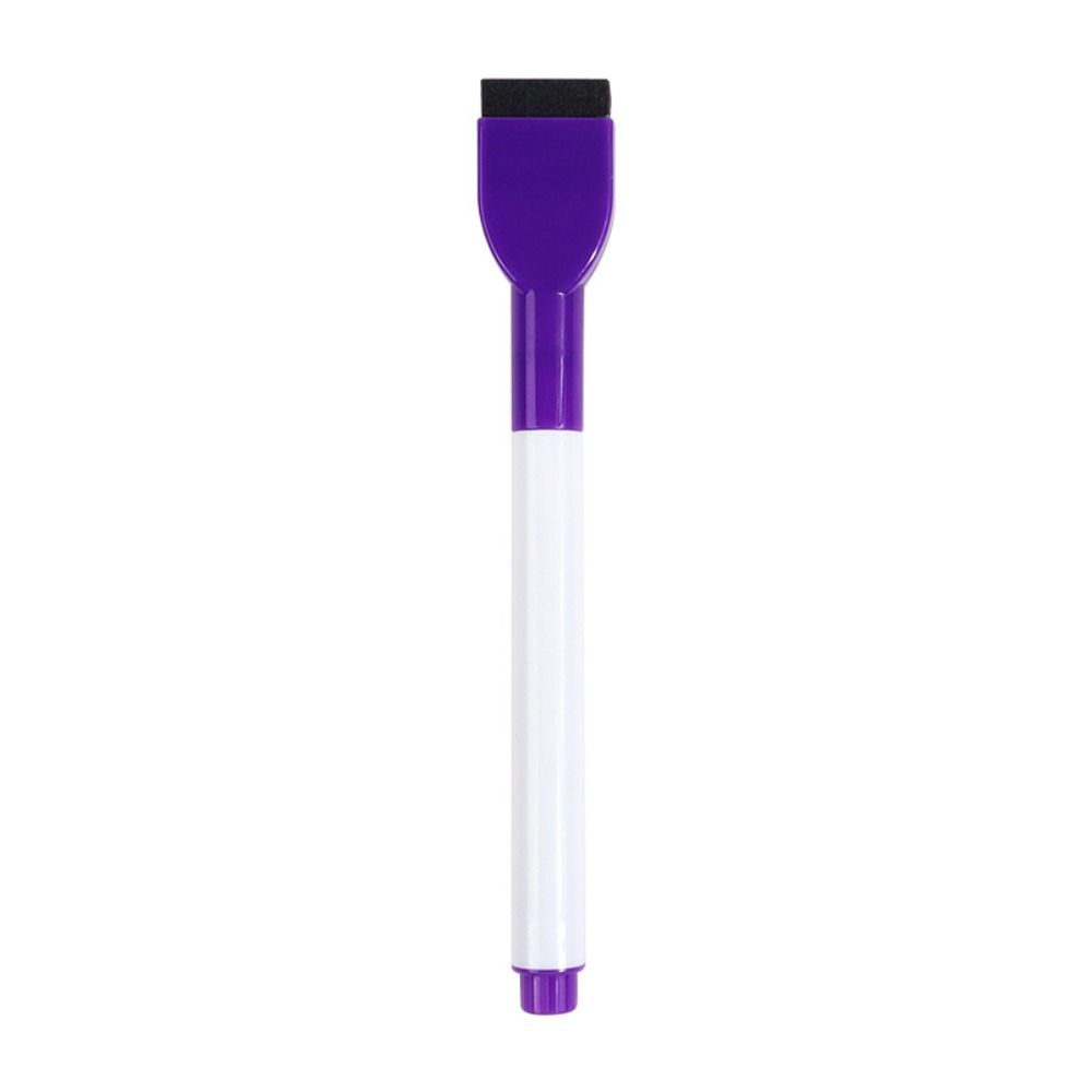 Portable Colorful Whiteboard Marker Magneticless Waterborne Brush Water Color Pens Erasable Multifunction Marker Pen Fridge: green