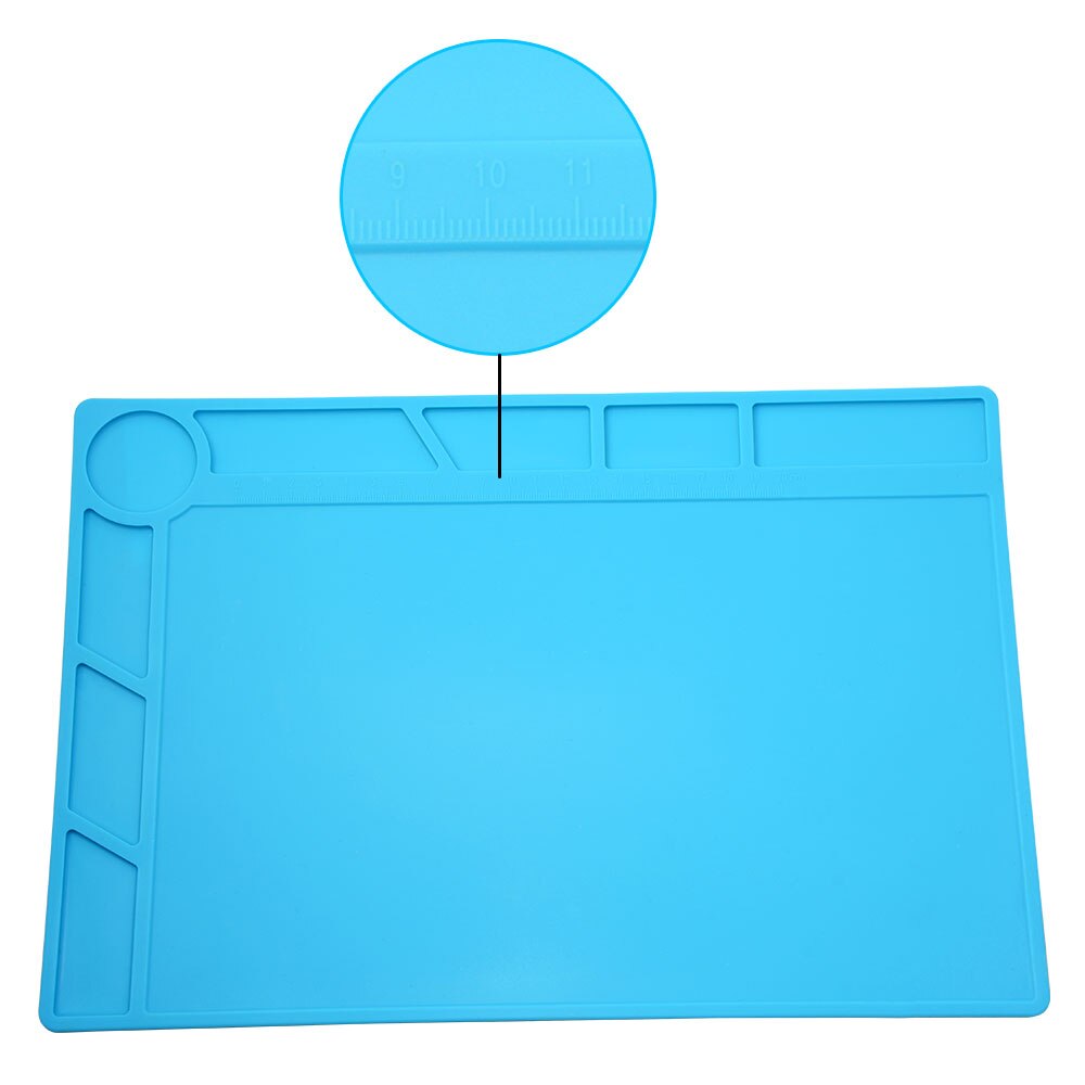 Cuscinetto di riparazione del Silicone della stuoia di lavoro dell&#39;isolamento termico S-120 per i telefoni/compresse/altri dispositivi stazione di saldatura resistente al calore di BGA
