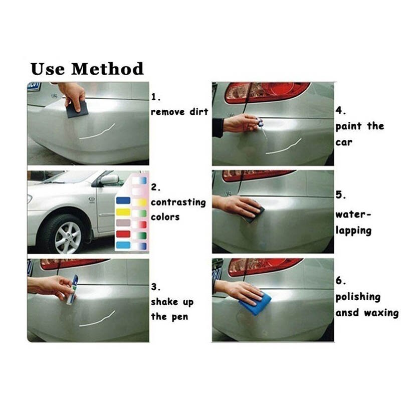 Car Auto Paint Pen Coat Scratch Clear Repair Remover Applicator Non-toxic Durable Tool UD88