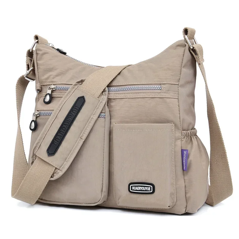 Outdoor crossbodytassen voor dames met antidiefstalvak, lichtgewicht, waterbestendige portemonnees en handtassen.: Duidelijk