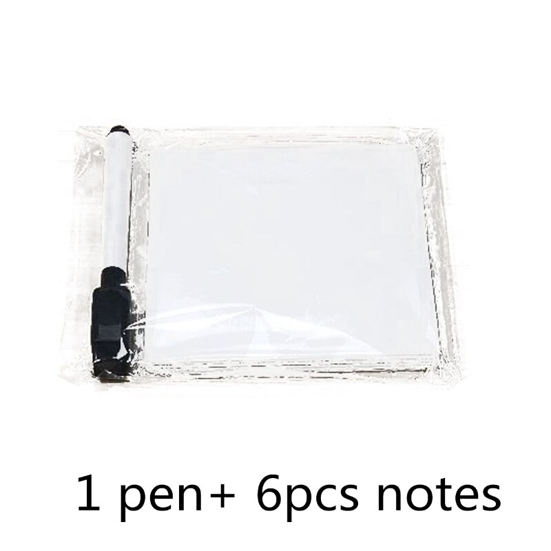 Dry Wipe Sticky Notes Pad, Removable Reusable Labels Sticker for Storage Bins, Waterproof Adhesive Labels for Bottles, G: a