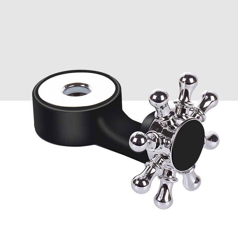 1 Pcs Cool Multifunctionele Auto Kleerhangers Kunnen Verbergen Achterbank Hoofdsteun Revolve Kleerhanger Rota Auto Doeken Haak duurzaam: Zilver