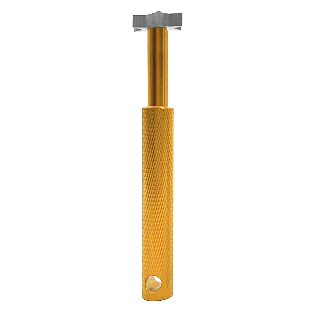 Aiguisoir de rainure de Club de Golf 6 têtes, aiguisage de cales de Golf Portable, outil de nettoyage de rainure en acier: B