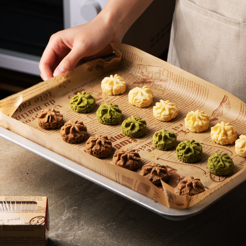 1 Roll Food Grade Vet Perkament Papier 800X30cm Keuken Brood Sandwich Hamburger Frietjes Wrappers Oliepapier Bakken Tools