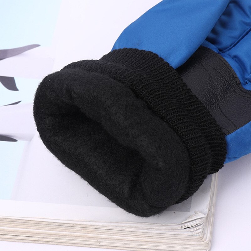 Verdikte Ski Handschoenen Kerst Patroon Handschoenen Zachte Fleece Gevoerde Handschoen Voor Kinderen