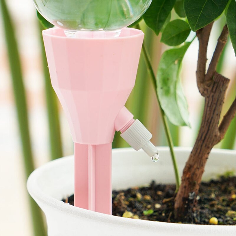 3/6 Pcs Plant Self Watering Spikes Devices Automatic Waterer Adjustable Drip Irrigation System MSU88