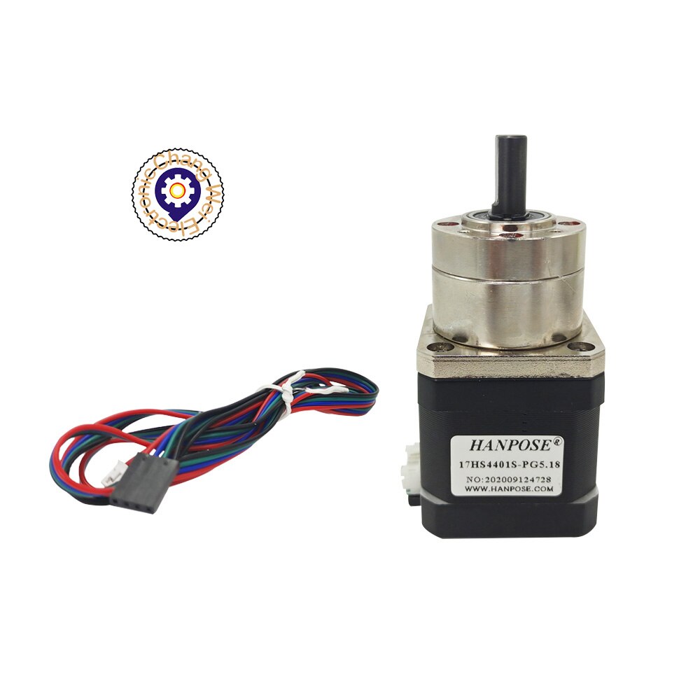 Micro moteur pas à pas de réduction planétaire cc 42, ensemble de 40mm, moteur à engrenage de régulation de vitesse à couple élevé nema17