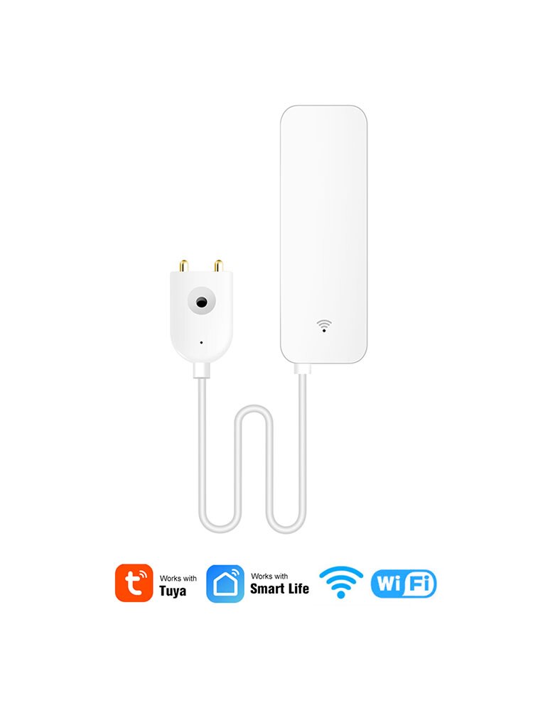 Vattenläckagelarmdetektor wifi vattennivåsensor skydd mot vattenläckor tuya/smart life app med aleax google home