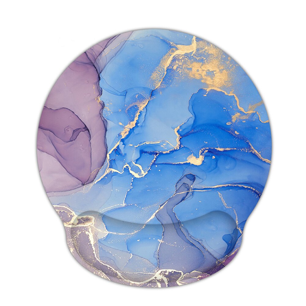 Marble Pattern Comfortable Ergonomic Wrist Rest Mouse Pad Wrist Support Non Slip Mice Mat Soft Mousepad For PC Laptop Computer: 8