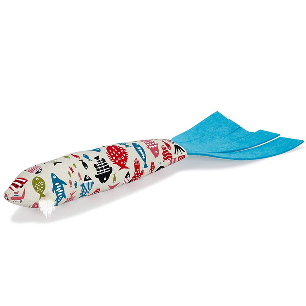 Pet Cat Toy Simulation Interactive Rocking Bouncing Plush Floppy Fish USB Charging Chewing Play Biting Supplies: 01