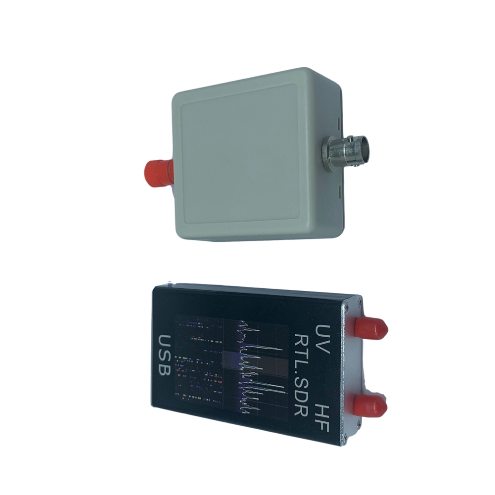 100KHz-1.7GHz Full Band UV HF RTL-SDR USB Tuner Receiver R820T+8232U Ham Radio USB Dongle RTL SDR