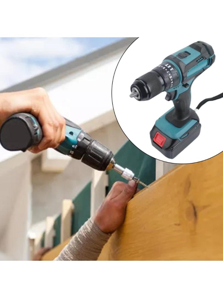 13mm bezprzewodowy bezszczotkowy wpływ wiertarka elektryczna śrubokręt kompatybilny 1815 1820 1830 1840 1850 1860 litowo zasilany z baterii