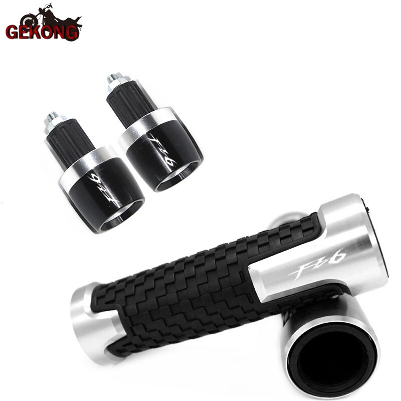 7/8'' 22mm Motorcycle Handlebar Grips Handle Bar Cap End Plug Fit For FZ6 FAZER FAZER600 FZ6S FZ6N FZ6S2 FZ6R S2 SJ6S FZ600
