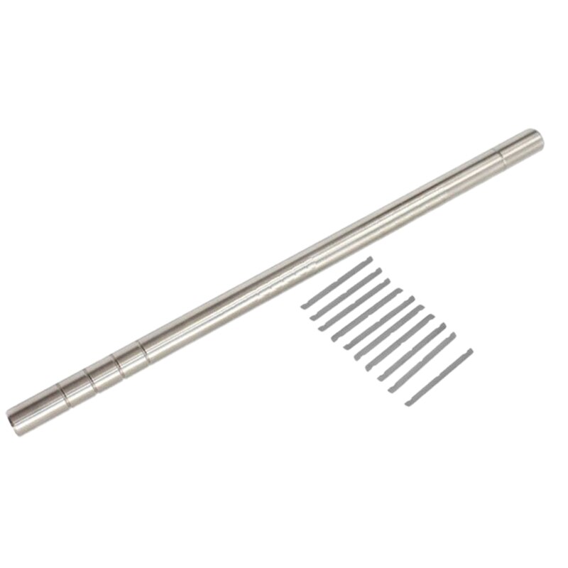 Hår tatovering mønster styling ansigts øjenbryn styling udstyr, hår sculpting pen  + 10 blade