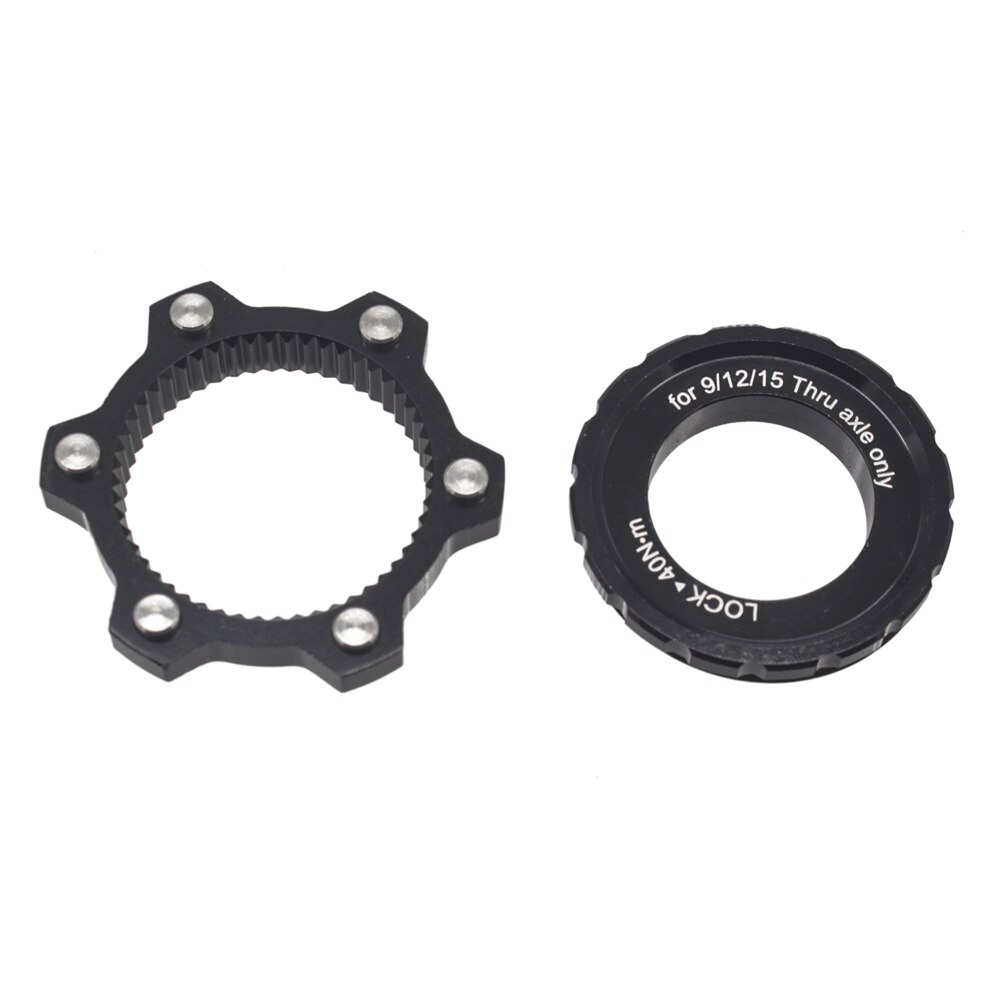 Centerlock to 6-hole Adapter, Center Lock conversion 6 hole Brake Disc, Center Lock for 6 Bolt, SM-RTAD05 / SM-RTAD10