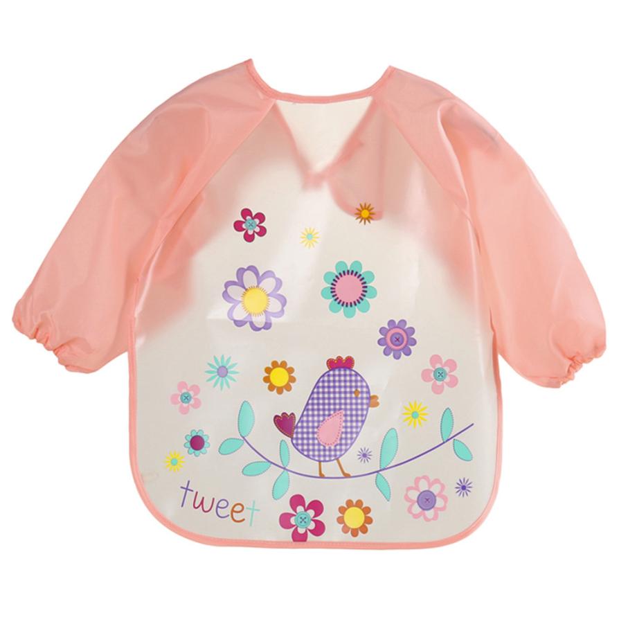 Bavoirs et bavettes de bébé | Vêtements à bavette, EVA, imperméables, à manches longues, dessins pour enfants, accessoires d'alimentation, bavoirs de bébé pour bébés 18Jul8