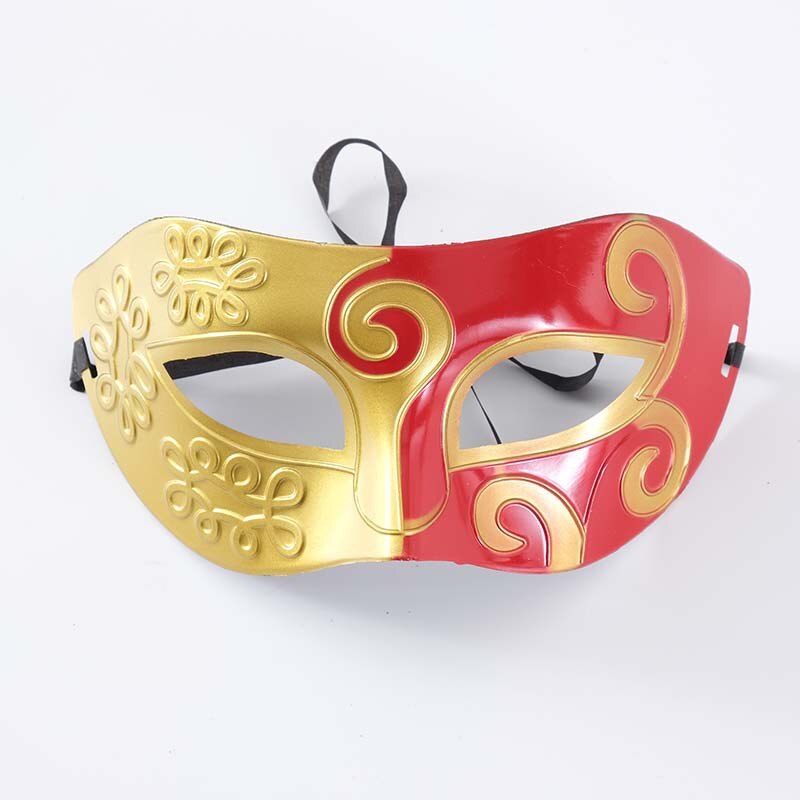 Vintage Zilver Goud Mannen Antieke Gladiator Carnaval Gemaskerd Bal Partij Maskers Cool Retro Mannen Party Maskers: 15