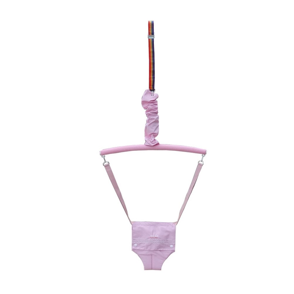 freundlicher Hängen Springen Stuhl Einstellbar Baby Schaukel Springenden Sitz draussen Fitness Sport Sensorische Ausbildung ÜSpund Spielzeug: Rosa