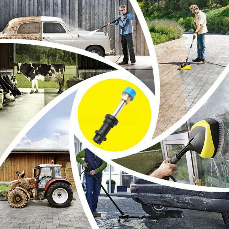 Hoge Druk Reinigen-Gun Foam Nozzle Quick Release Adapter Voor Karcher K-Serie