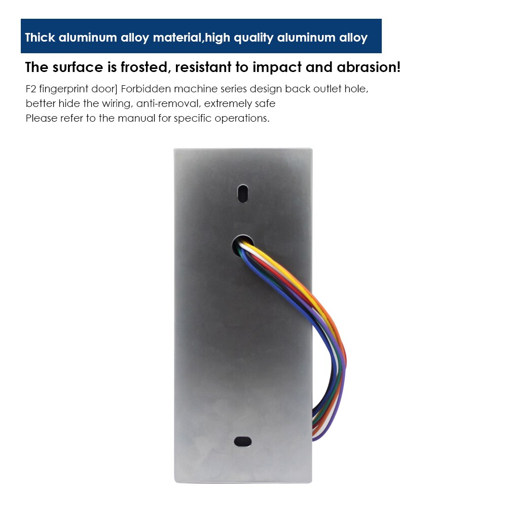125khz RFID Fingerprint reader Access Controler 500 card 500 finger User Door fingerprint Access Control Reader door controler